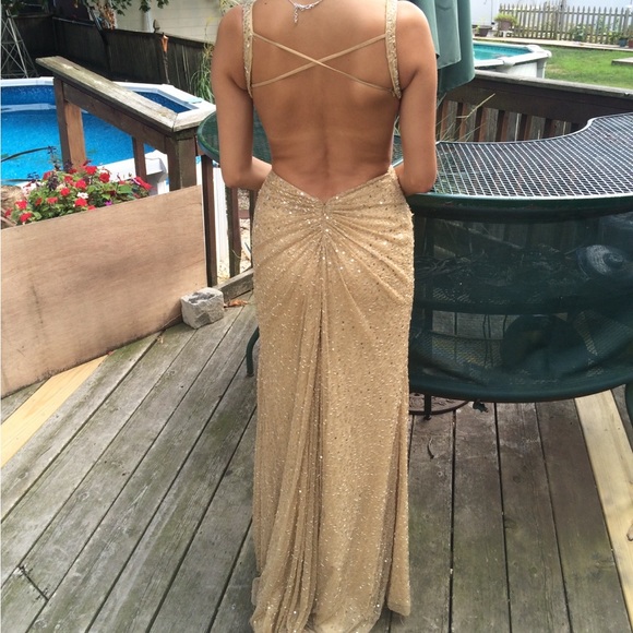 Sherri Hill Prom Dress Size 0 - Picture 2 of 3